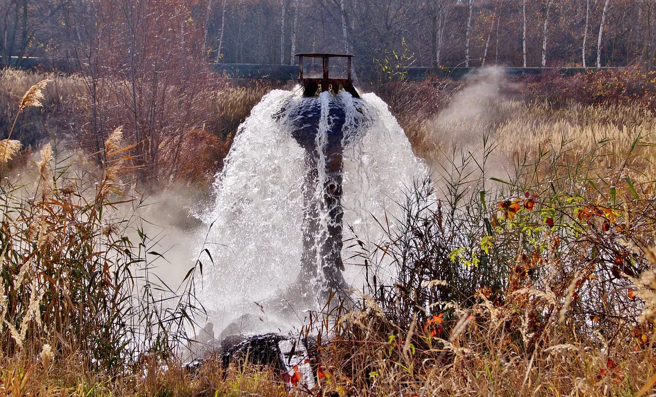 drains, water, underground, waste, drainage, ecology, industry, nature, mining, activity, geyser, springs, spout. Stormwater and building rules that limit outdoor automation