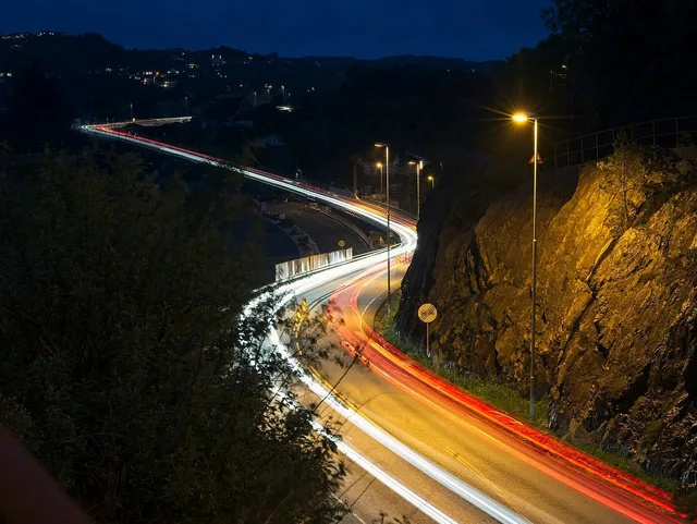 road, night, long-exposure, car, lighting, car wallpapers, dark, light trail, urban landscape, highway lights, highway, night shot, road traffic, evening, speed, safety, traffic flow, street lamps, metropolis, fast transport. Outdoor lighting controls compared: timers, photocells, motion